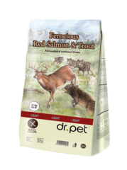 Dr. Pet Ferocious Red Salmon & Trout Light