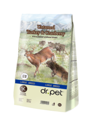 Dr. Pet Untamed Turkey & Cranberry Large Breed (pavo y arandanos)