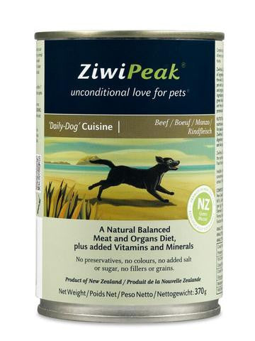 ZiwiPeak ‘Daily-Dog’ Moist Beef Cuisine
